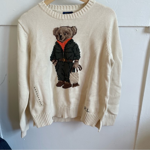 Polo Ralph Lauren Sweaters - Jumpsuit Polo Bear Cotton-Blend Jumper 🧸 by Ralph Lauren